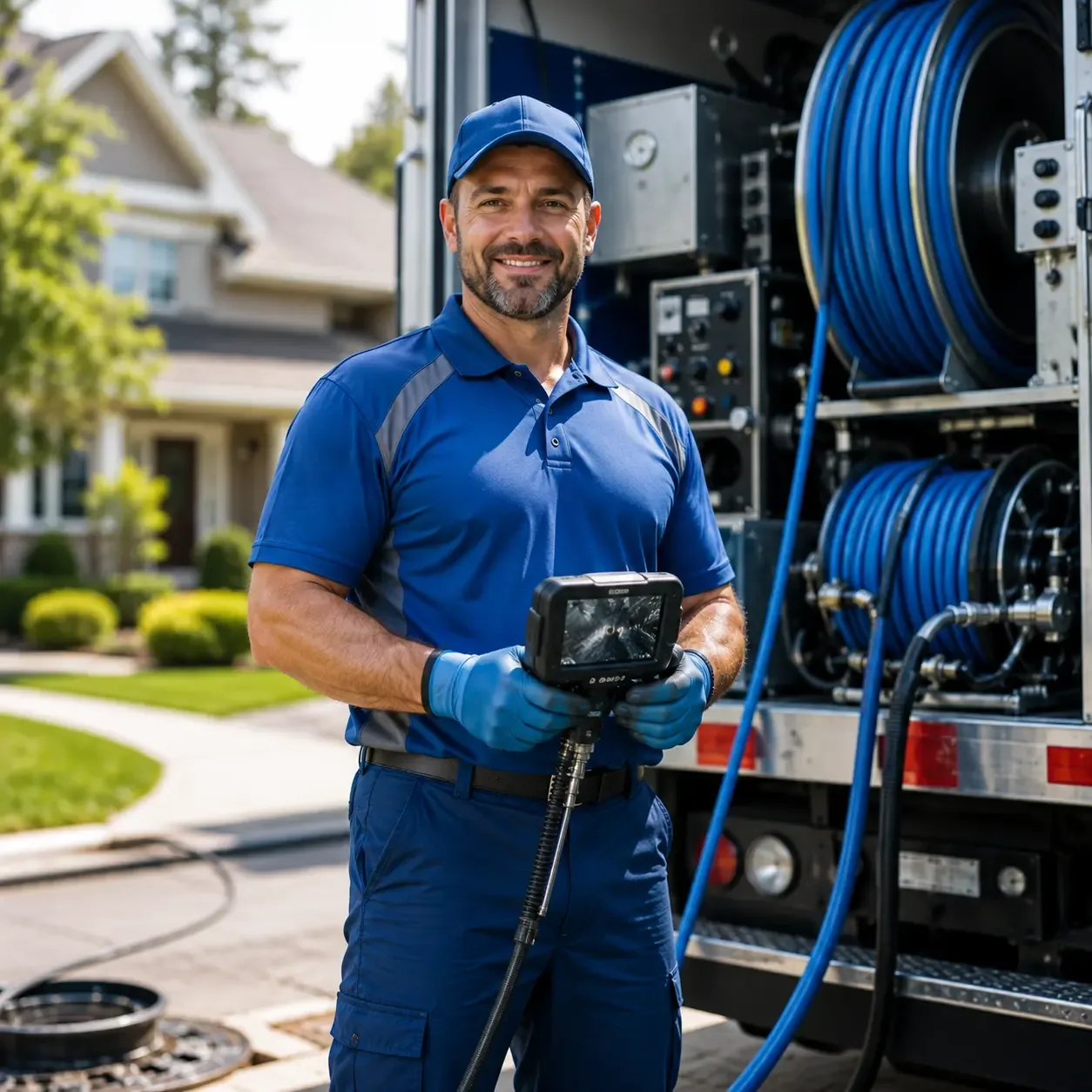Local outdoor drain cleaning specialists in Brownsboro, AL
